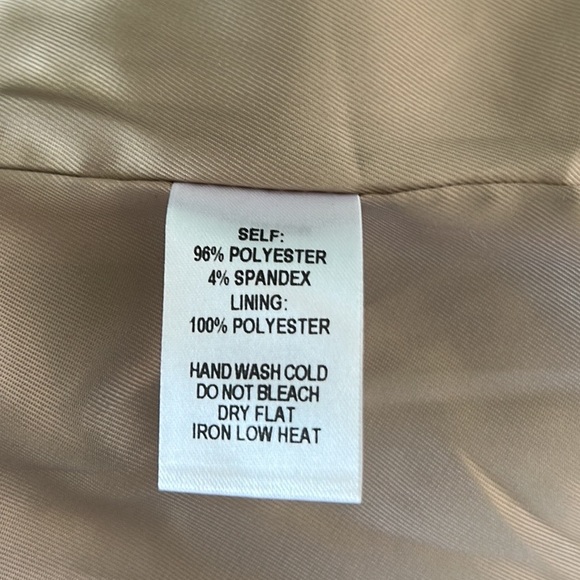 Lulus Coffee Dates Light Brown Plaid Ruched Sleeve Blazer - XS - Picture 14 of 15